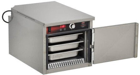 FWE - 3 Pan Capacity Countertop Insulated Heated Holding Cabinet with 1 Solid Door - HLC-3 (Special Order 4-6 weeks)