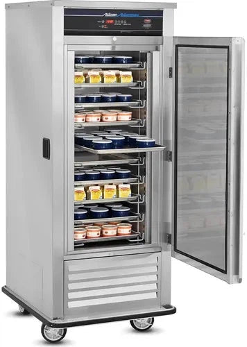 FWE - 32.75" One Section Mobile Air Curtain Refrigerator with Solid Door - ASU-10 (Special Order 4-6 weeks)