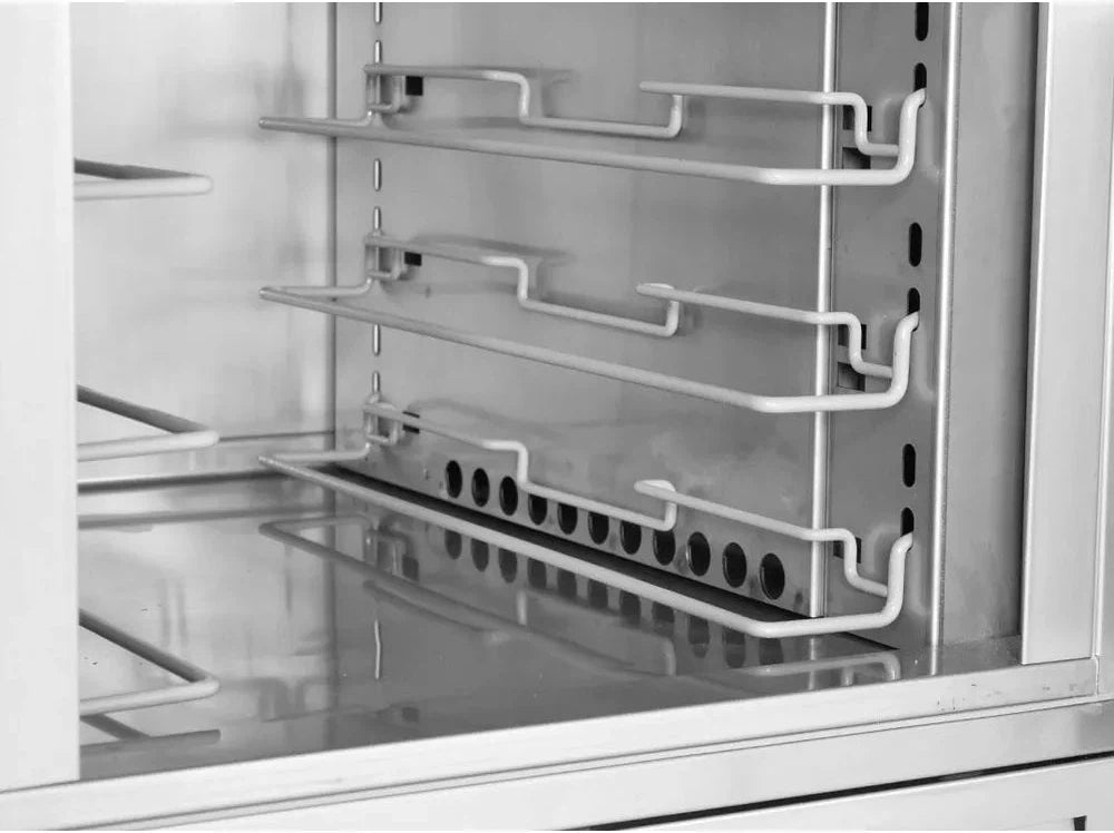 FWE - 32.75" One Section Mobile Air Curtain Refrigerator with Solid Door - ASU-10 (Special Order 4-6 weeks)