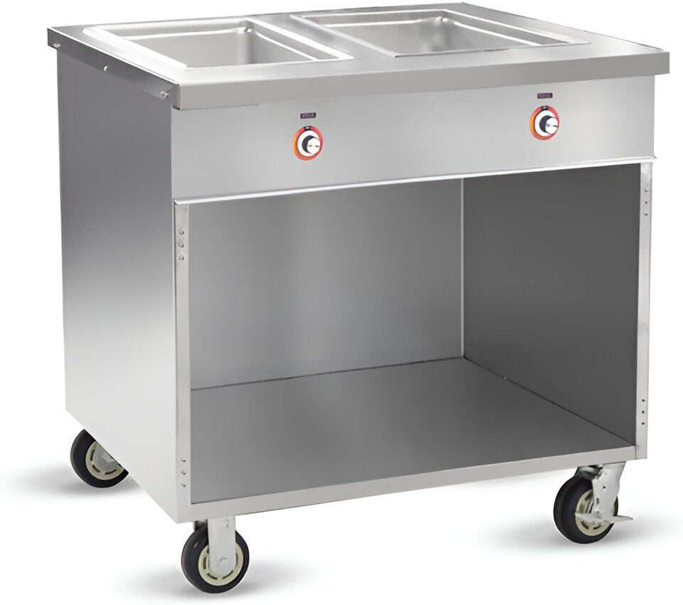 FWE - 34" Handy Line Serving Cabinet with 2 Wells - HLC-2W6-1-HWR (Special Order 4-6 weeks)