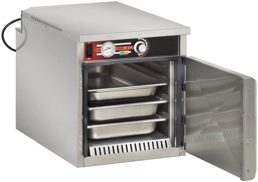FWE - 4 Pan Capacity Countertop Insulated Heated Holding Cabinet with 1 Solid Door - HLC-4 (Special Order 4-6 weeks)