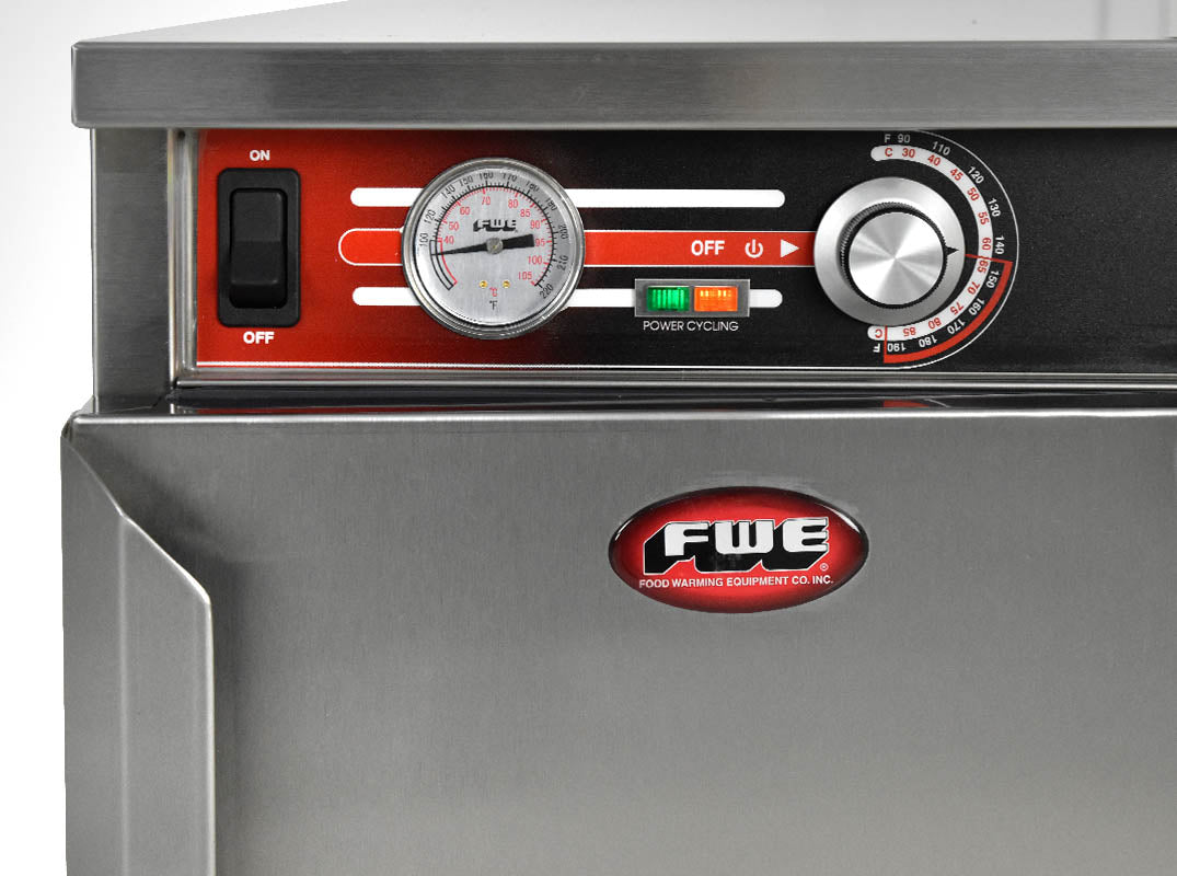 FWE - 4 Pan Capacity Countertop Insulated Heated Holding Cabinet with 1 Solid Door - HLC-4 (Special Order 4-6 weeks)