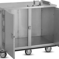 FWE - 43.5" Half Height Enclosed Transport Cabinet with 14 Slides - ETC-UA-14INS (Special Order 4-6 weeks)