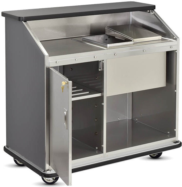 FWE - 47.5" 6 Bottle Removable Speed Rack Portable Bar - CB-4 (Special Order 4-6 weeks)