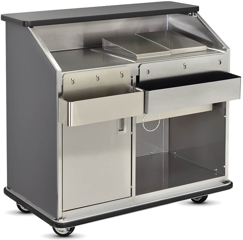 FWE - 47.5" 6 Bottle Removable Speed Rack Portable Bar - CB-4 (Special Order 4-6 weeks)