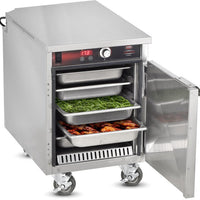 FWE - 5 Pans Capacity Countertop Insulated Heated Holding Cabinet with 1 Solid Door - HLC-5 (Special Order 4-6 weeks)
