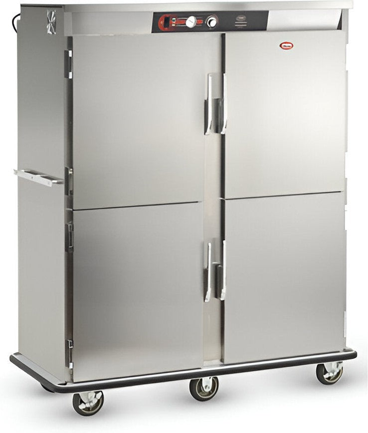 FWE - 63", 200 Plates Heated Banquet Cart With 2 Doors - BT-200 (Special Order 4-6 weeks)