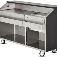 FWE - 72", 50 lbs capacity Removable Speed Rack Portable Bar - BBC-6 (Special Order 4-6 weeks)