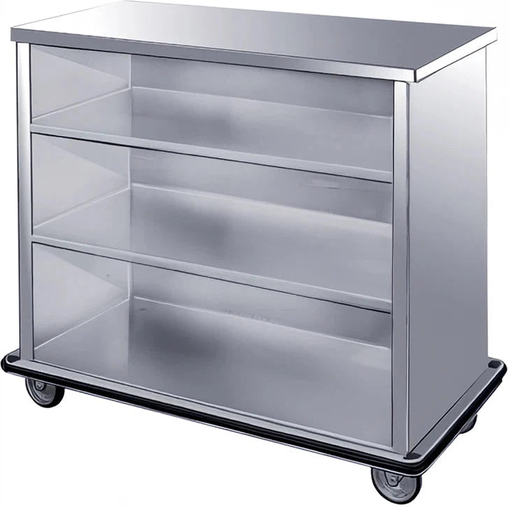 FWE - 72" Stainless Steel Matching Back Bar Without Bumper - SPSC-6 (Special Order 4-6 weeks)