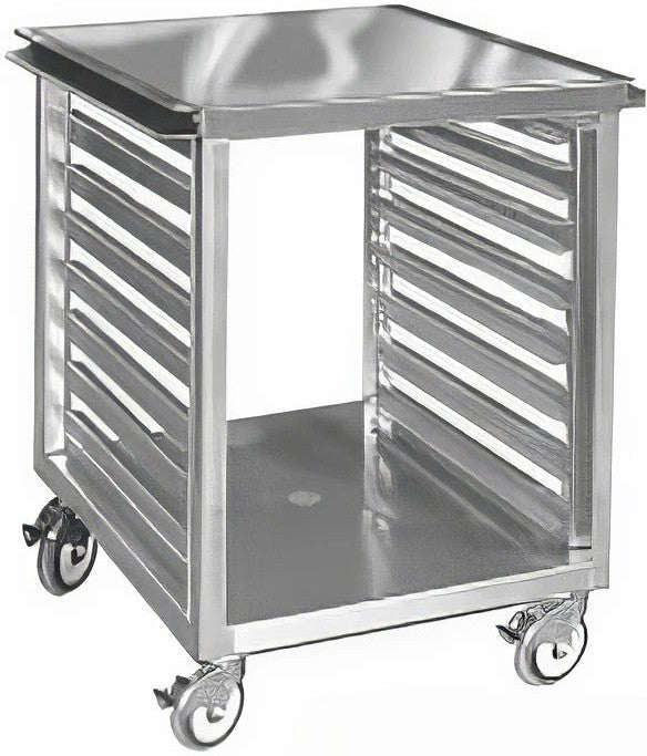 FWE - Equipment Stand for Mixer / Slicer with Open Base, and 15 Pan Slides - OTR-15-MS (Special Order 4-6 weeks)