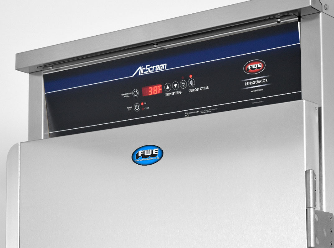 FWE - Hold 10 Trays 18"X 26" at 4.5" Spacing Air Curtain Refrigerator - R-AS-10 (Special Order 4-6 weeks)