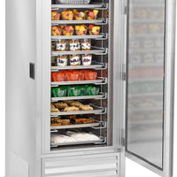 FWE - Hold 10 Trays 18"X 26" at 4.5" Spacing Air Curtain Refrigerator - R-AS-10 (Special Order 4-6 weeks)