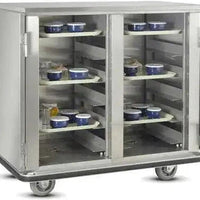 FWE - Holds (12 Trays) 5.25" Patient Tray Cart With 2 Doors - ETC-12 (Special Order 4-6 weeks)