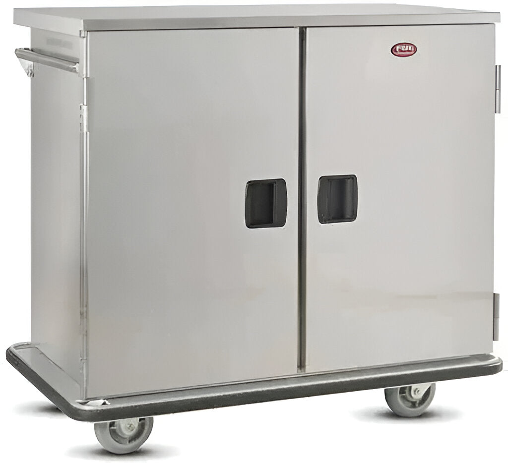 FWE - Holds (12 Trays) 5.25" Patient Tray Cart With 2 Doors - ETC-12 (Special Order 4-6 weeks)