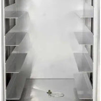 FWE - Holds (16 Trays) 5.25" Patient Tray Cart With 2 Doors - ETC-16 (Special Order 4-6 weeks)