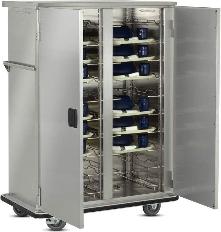 FWE - Holds (20 Trays) 5.25" Patient Tray Cart With 2 Doors - ETC-20 (Special Order 4-6 weeks)
