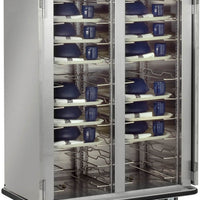 FWE - Holds (20 Trays) 5.25" Patient Tray Cart With 2 Doors - ETC-20 (Special Order 4-6 weeks)