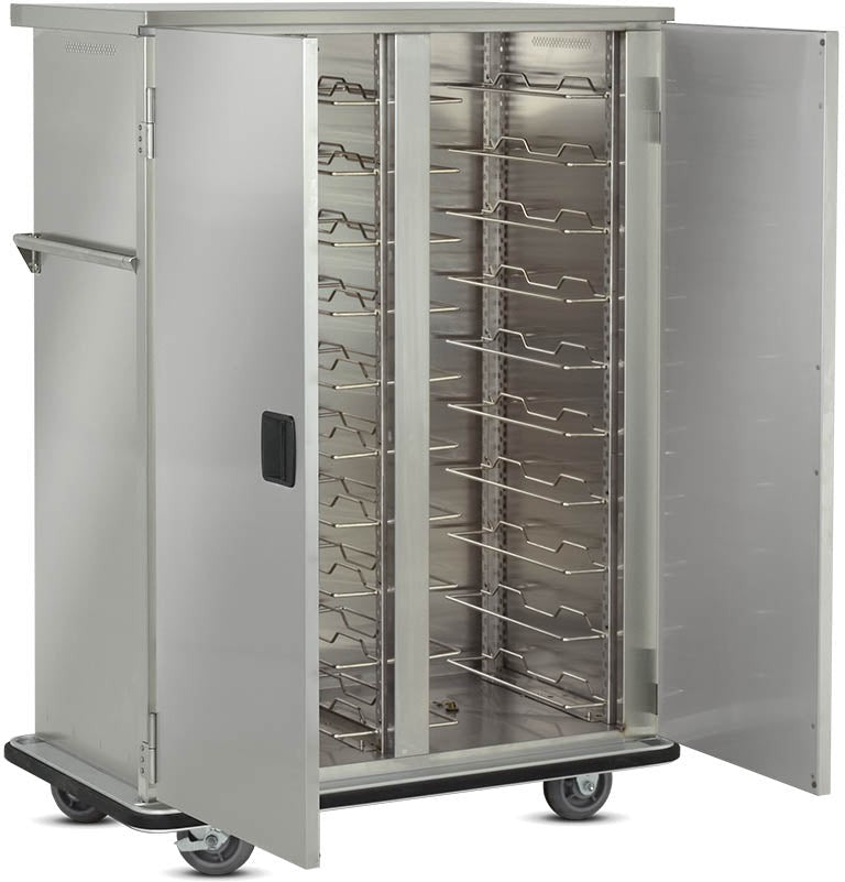 FWE - Holds (20 Trays) 5.25" Patient Tray Cart With 2 Doors - ETC-20 (Special Order 4-6 weeks)