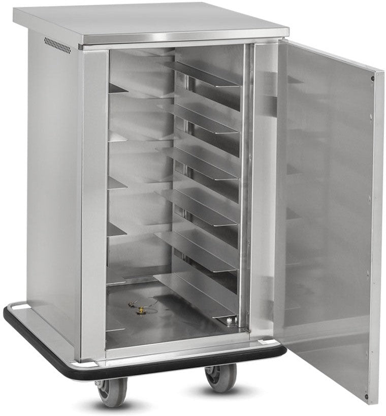 FWE - Holds (6 Trays) 5.25" Patient Tray Cart With 2 Doors - ETC-6 (Special Order 4-6 weeks)