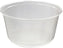Fabri-Kal - 12 Oz Polypropylene Clear Round Deli Containers, 500/Cs - 9505114