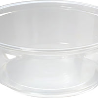 Fabri-Kal - 8 Oz Clear Polypropylene Round Deli Containers , 500/Cs - 9505100