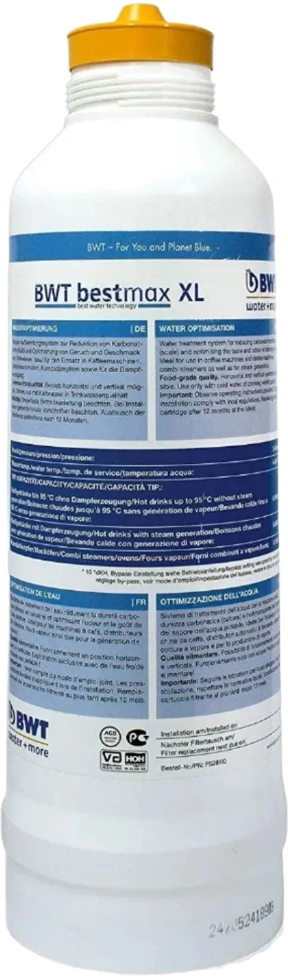 Faema - BWT Bestmax "XL" Water Softener Filter Cartridge - B09-812222