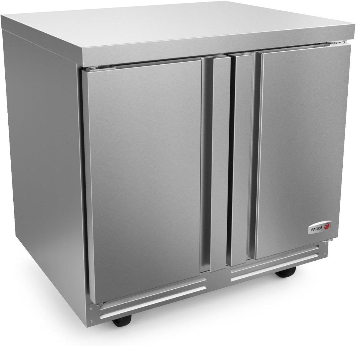 Fagor - FUR Series 115V, 36" Double Door Undercounter Refrigerator - FUR-36-N