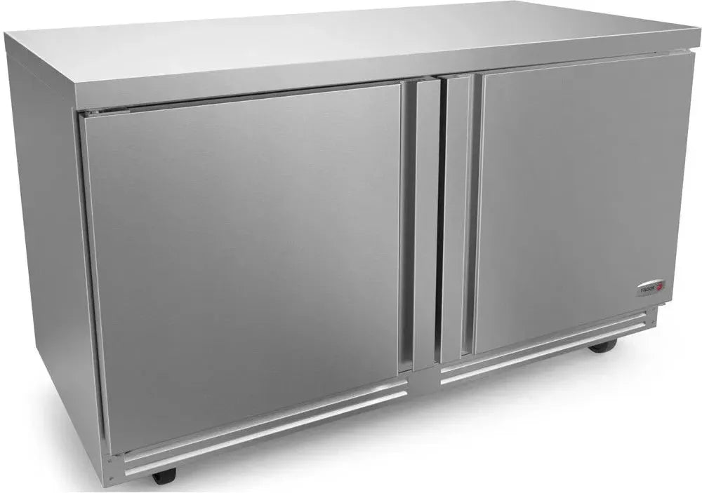 Fagor - FUR Series 115V, 60" Double Door Undercounter Refrigerator - FUR-60-N