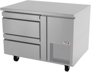 Fagor - SUR Series 115V, 46" Deep Undercounter Refrigerator with Two Drawers - SUR-46-D2