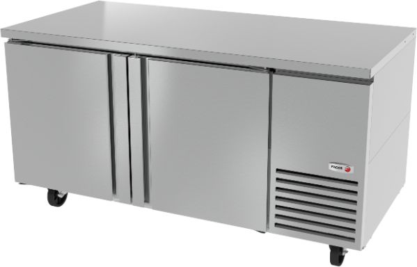 Fagor - SUR Series 115V, 67" Double Door Deep Undercounter Refrigerator - SUR-67