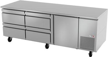 Fagor - SUR Series 115V, 93" Single Door Deep Undercounter Refrigerator With Four Drawer - SUR-93-D4