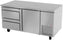 Fagor - SUR Series 115V, Single Door Undercounter Refrigerator With Two Drawer - SUR-67-D2