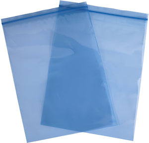 Fantapak - 10" X 8" Blue Ziplock Deli Bag, 1000/Cs - DELIBAG1BLUE