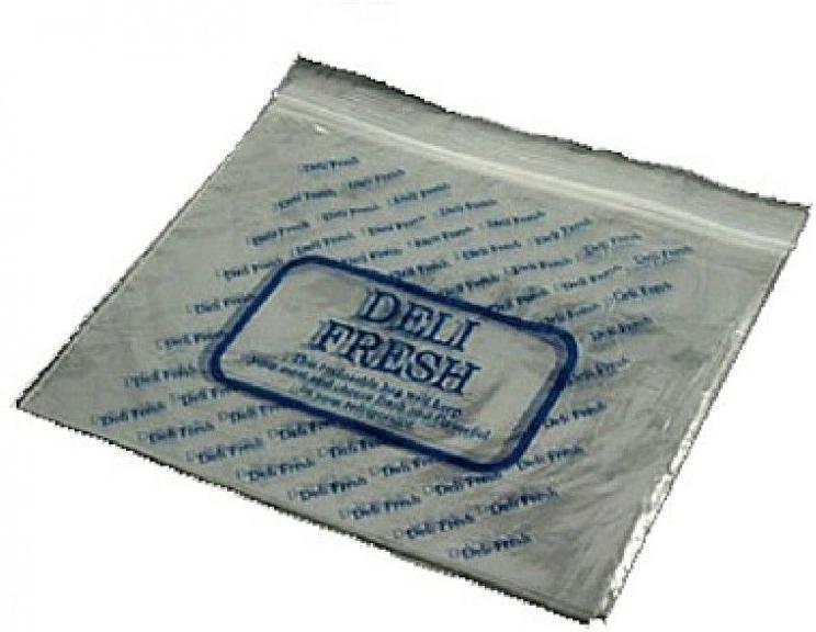 Fantapak - 10 X 8 Deli Bag Ziplock Freshness Blue 1000/cs, Bag-1-Blue, Stock Print - Freshness - DELI-BAG-1-BLUE