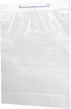 Fantapak - 11" X 18" Clear Wicketed Bags, 1000/Cs - PPLE-11X18+4-WI