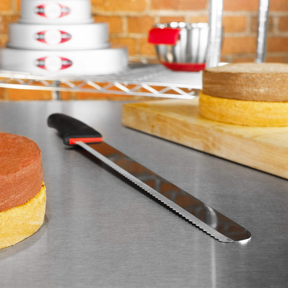 Fat Daddio's - 10" Stainless Steel Cake Slicer & Bread Knife - CK-10