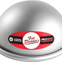 Fat Daddio's - 10" x 5" Aluminum Anodized Hemisphere Baking Pan - PHA-10