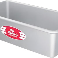 Fat Daddio's - 10" x 5" x 3" Aluminum Anodized Oblong Bread Pan - BP-5644