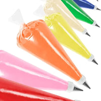 Fat Daddio's - 12" PP Plastic Disposable Pastry Bags, Pack of 100 Pcs - DPB-12-100