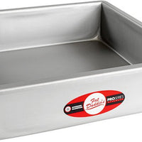 Fat Daddio's - 12" x 12" x 3" Anodized Aluminum Square Cake Pan - PSQ-12123