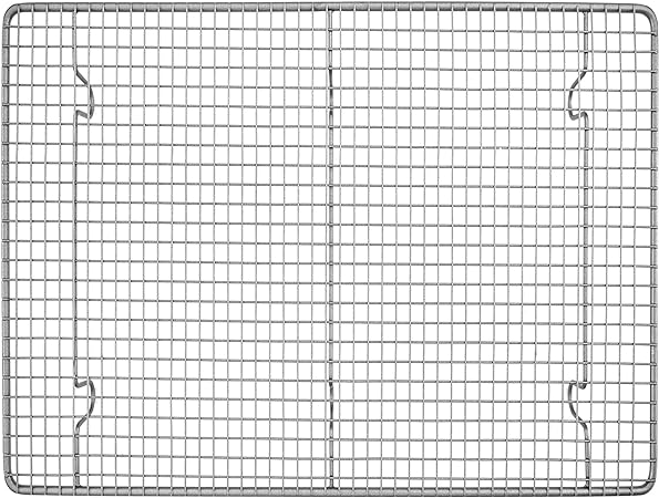Fat Daddio's - 12" x 17" Stainless Steel Cooling, Roasting, Grilling Rack - CR-HAL