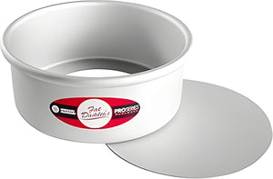 Fat Daddio's - 12" x 3" Aluminum Anodized Round Removable Bottom Baking Pan - PCC-123