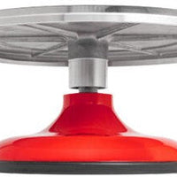 Fat Daddio's - 12" x 5" Aluminum Top Pedestal Turntable with Brake and Top Measuring Guide - TT-1255