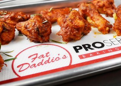 Fat Daddio's - 18" x 13" x 1" Natural Aluminum Sheet Pan - SP-HALF
