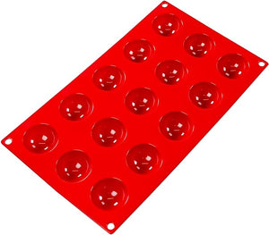 Fat Daddio's - 1.57" x 0.79" Silicone 15 Cavities Baking Mold - SMF-005