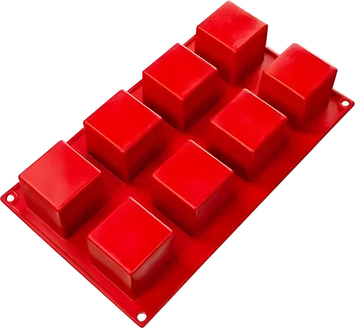 Fat Daddio's - 2" x 2" x 2 Silicone 8 Cavities Baking Cube Mold - SMF-098