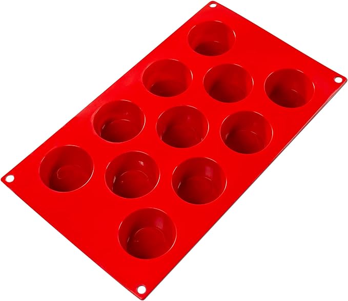 Fat Daddio's - 2.01" x 1.1" Silicone 11 Cavities Baking Mold - SMF-022