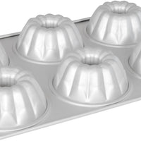 Fat Daddio's - 2.875" X 2" X 1.375" Aluminum Anodized Muffin Pan - MFN-STD