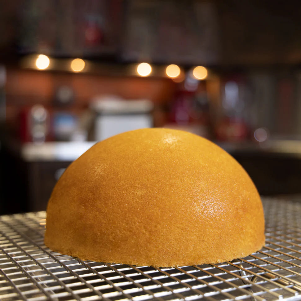 Fat Daddio's - 3.5" X 1.75" Aluminum Anodized Hemisphere Baking Pan - PHA-35