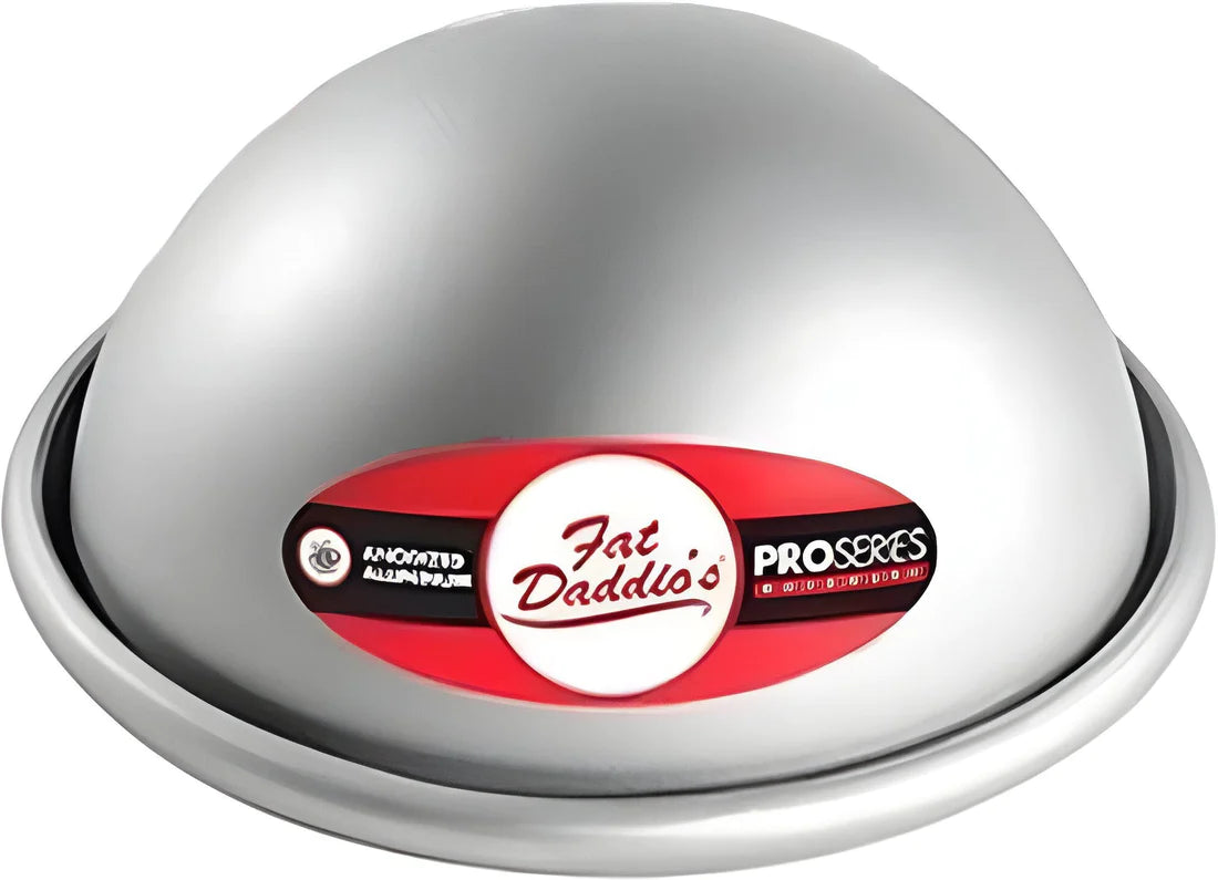 Fat Daddio's - 4" X 2" Anodized Aluminum Hemisphere Baking Pan - PHA-4